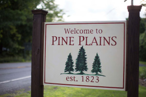 Pine Plains Welcome Sign